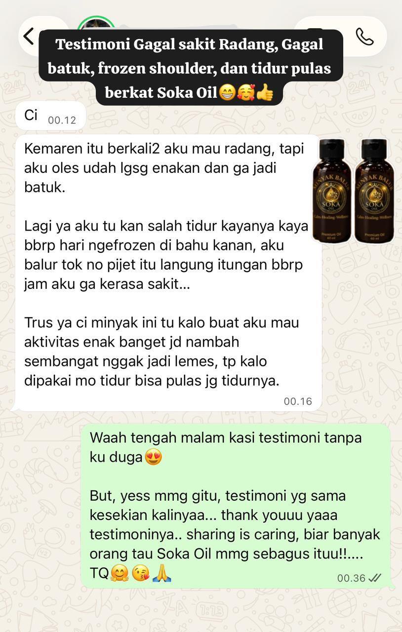 Screenshot testimoni pelanggan 14