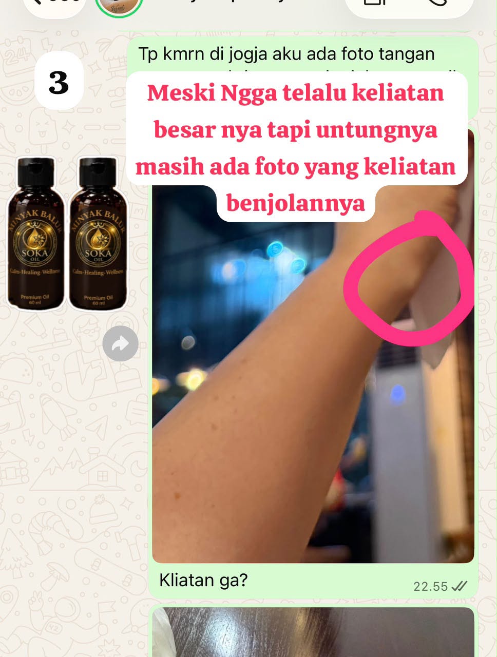 Screenshot testimoni pelanggan 22