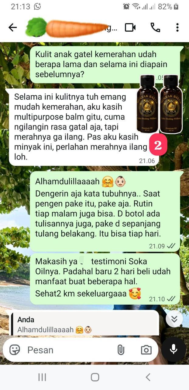 Screenshot testimoni pelanggan 9